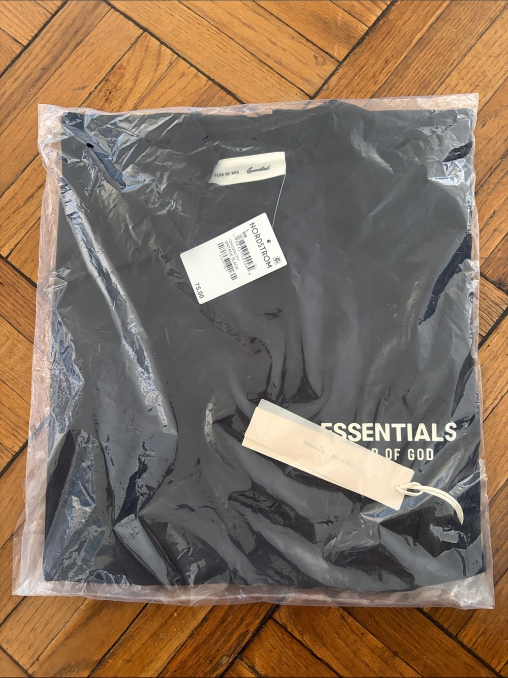 Fear of God Essentials Men’s Black Logo Sweatshirt